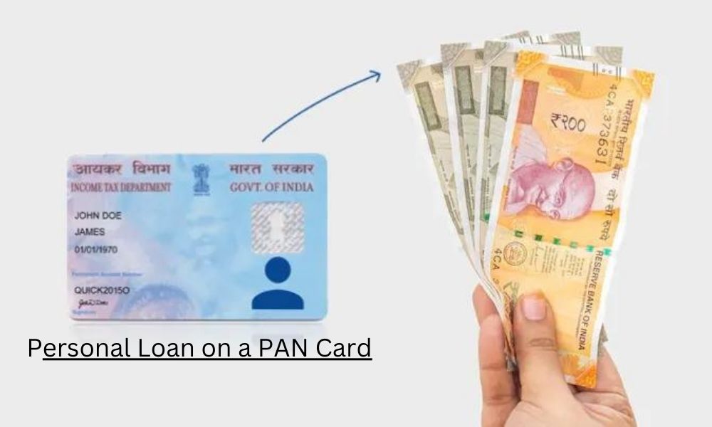 Personal Loan on a PAN Card