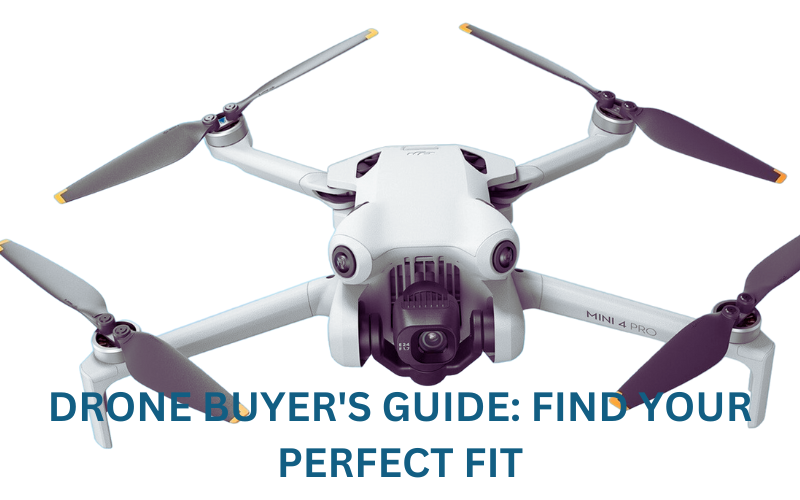 DRONE BUYER'S GUIDE FIND YOUR PERFECT FIT