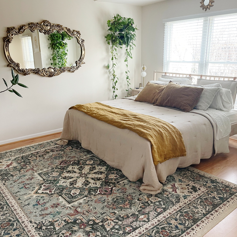 Green Area Rugs