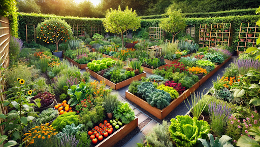 Edible Landscaping: Designing a Garden with Fruits, Vegetables, and Herbs